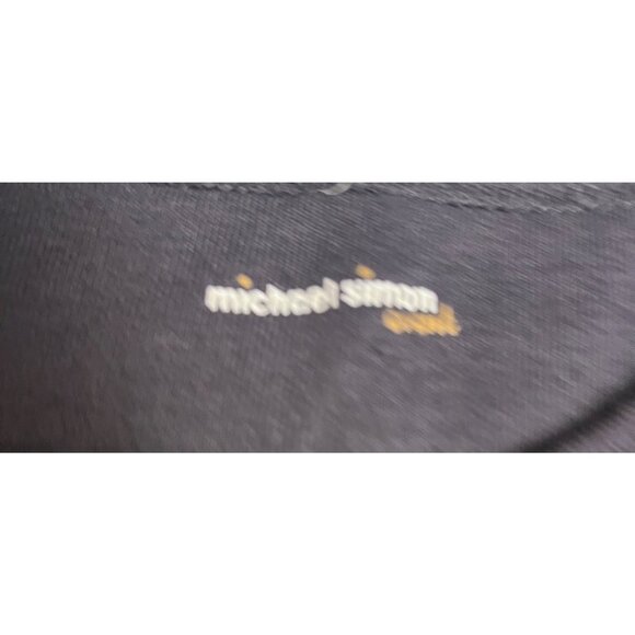 Michael Simon Vintage Y2K Christmas Embroidered Houses M Beaded Shirt Womens - Picture 5 of 11